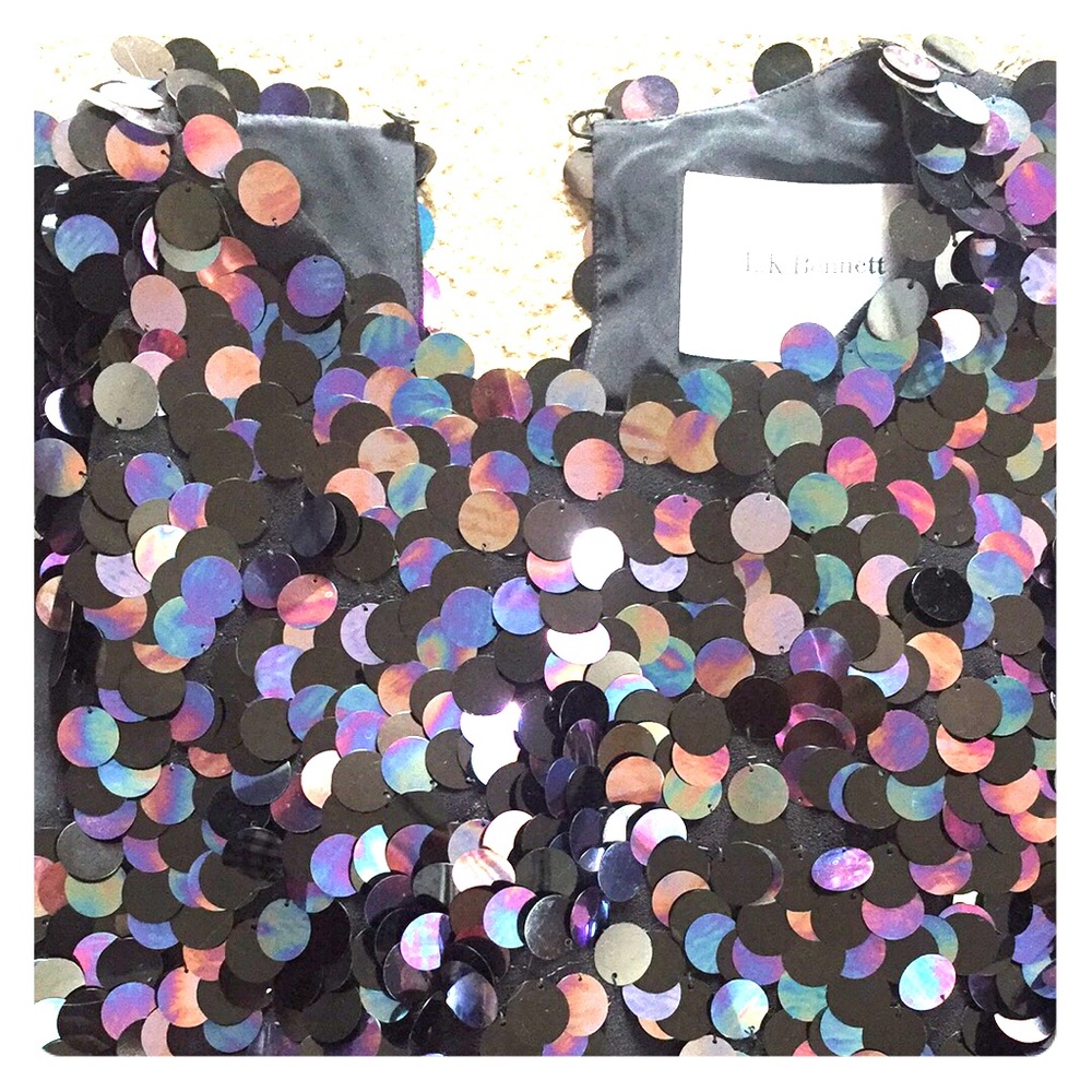 L.K. Bennet sequinned cocktail dress